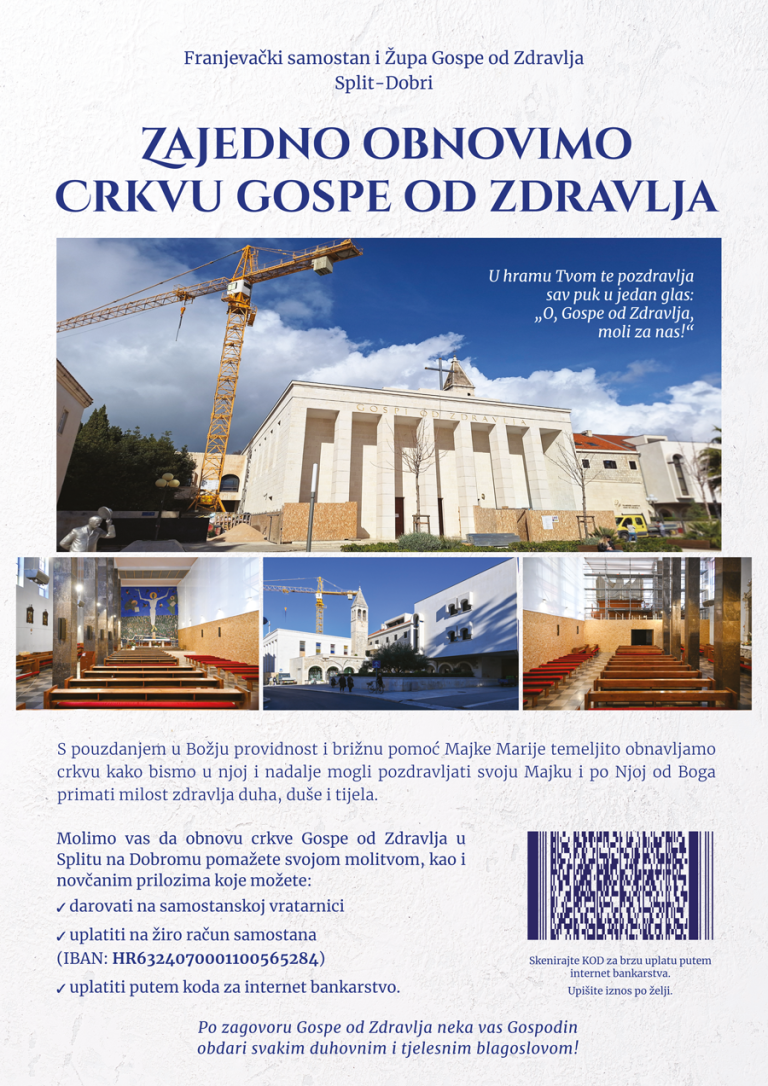 Obnova Crkve Gospe od zdravlja