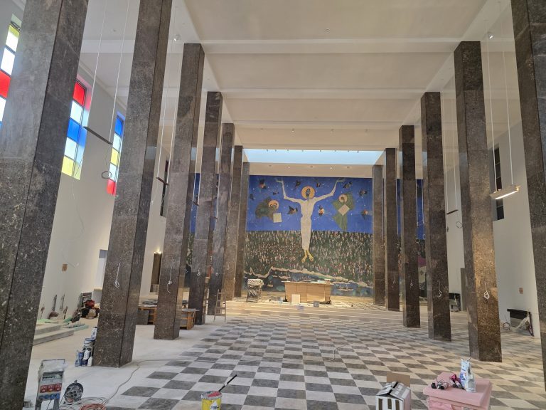 Obnova Crkve Gospe od zdravlja: prvi dan bez skele